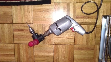 right angle drill attachment