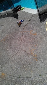 cracked concrete repair