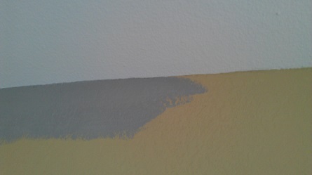 paint freehand by ceiling